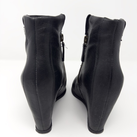 Nine West Riwoche Wedge Heel Ankle Boots - Picture 2 of 5